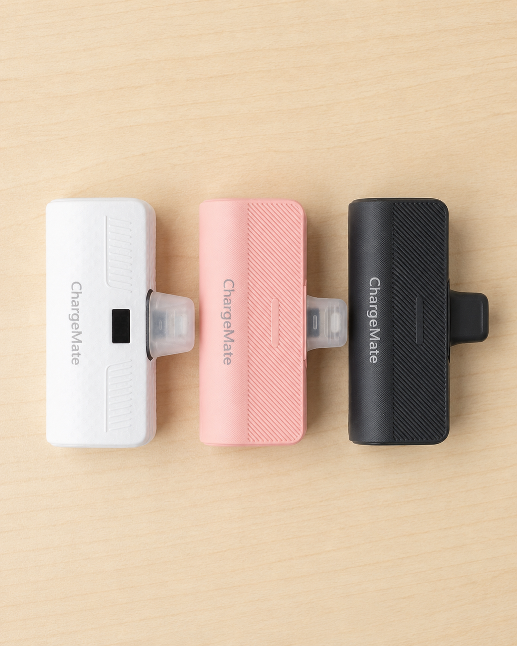 ChargeMate Portable Charger for iPhone 17/16/15 Series, 5200mAh PD USB C Power Bank with Built-in USB-C Connector, Battery Pack Compatible with iPhone 17/16/15 Series