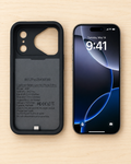 ChargeMate Battery Case for iPhone 17 Pro Max Slim 8500mAh Portable Charger Case Rechargeable Extended Battery Case for iPhone 17 Pro Max